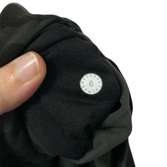 Lululemon Align Pant Full Length 28" Womens Sz 6 Incognito Camo Gator Green Nulu - Picture 4 of 6